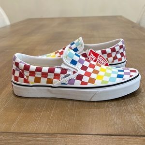 VANS CHECKERBOARD SLIP-ON